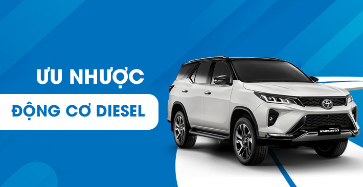Động cơ diesel trên ô tô. Ưu nhược điểm là gì?